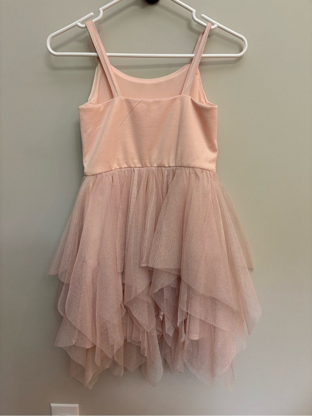 Cat & Jack Sequin Fairy Hem Dress - Iridescent Pink - Girls M (8/10) - Picture 3 of 5